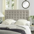 thumbnail image 1 of Safavieh Lamar Classic Modern Tufted Headboard, 1 of 4