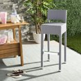 thumbnail image 1 of Safavieh Landry 38 in. High Indoor/Outdoor Rattan Bar Stool, 1 of 8