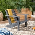 thumbnail image 1 of Safavieh Lanty Outdoor Patio Adirondack Chair - Dark Slate Grey, 1 of 10