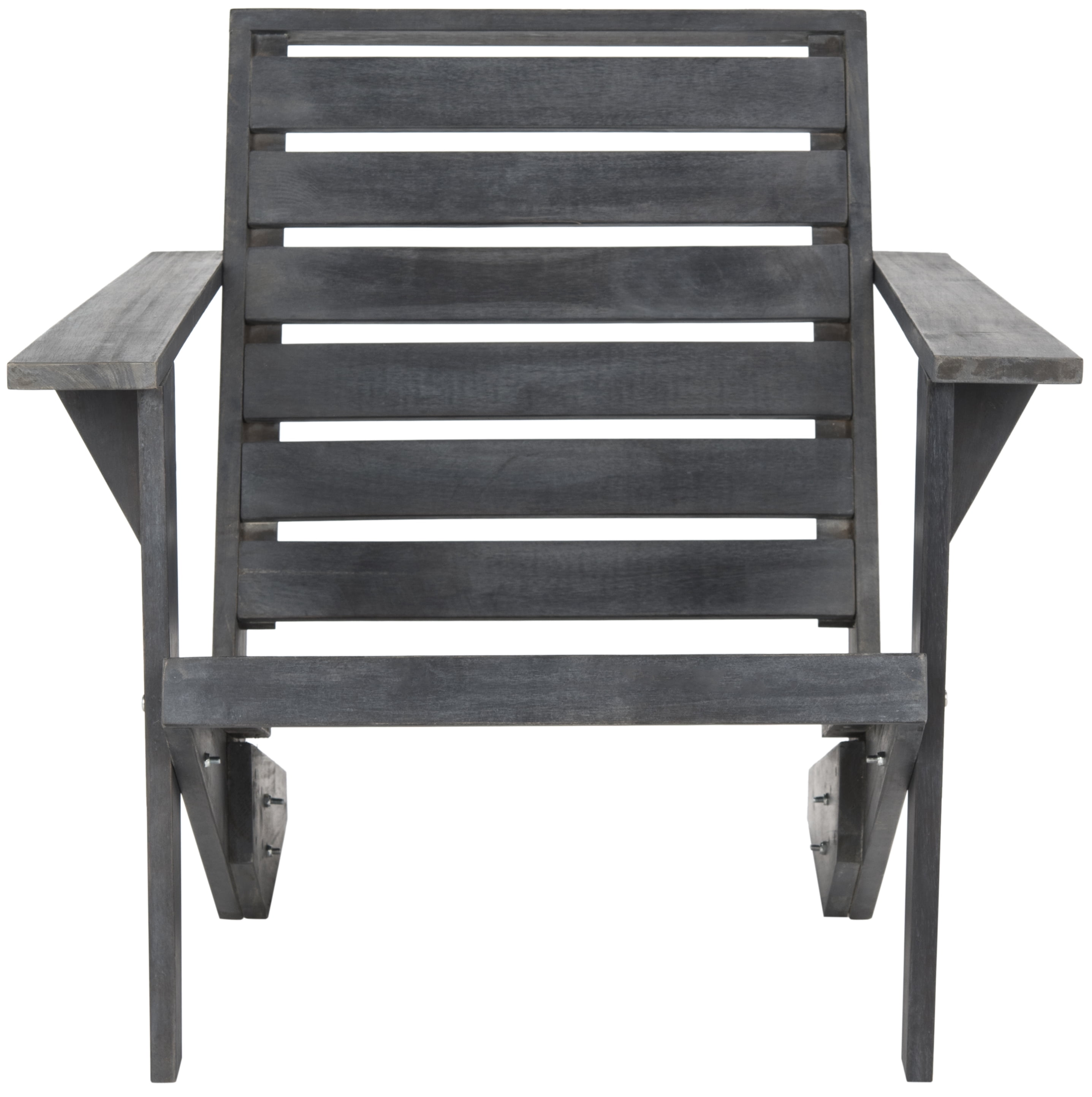 Safavieh Lanty Outdoor Patio Adirondack Chair - Dark Slate Grey