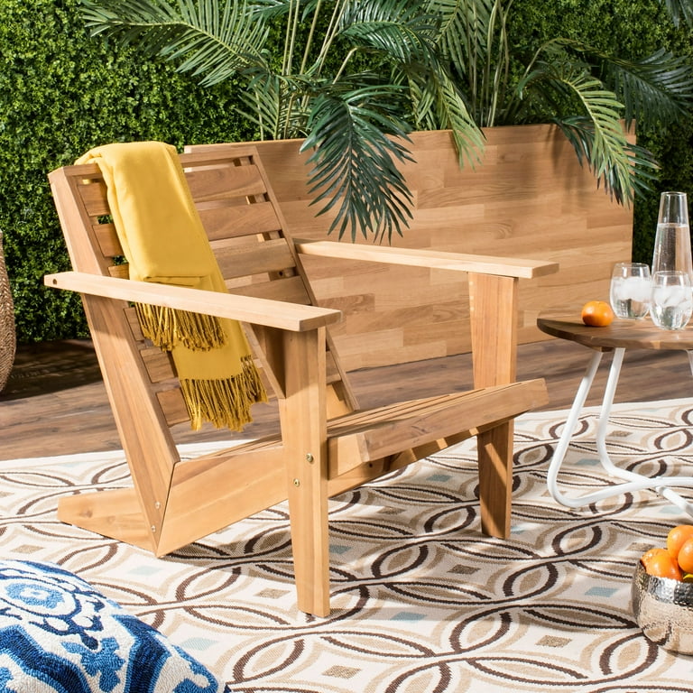 Safavieh Lanty Outdoor Patio Adirondack Chair Natural
