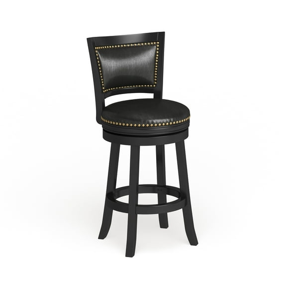Safavieh Lazzaro Black 29-inch Bar Stool - 20.5" x 20.8" x 43.5"
