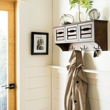 Safavieh Leon Hanging 3 Drawer Wall Rack