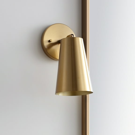 Safavieh Leonardo Modern Glam Wall Sconce, Gold