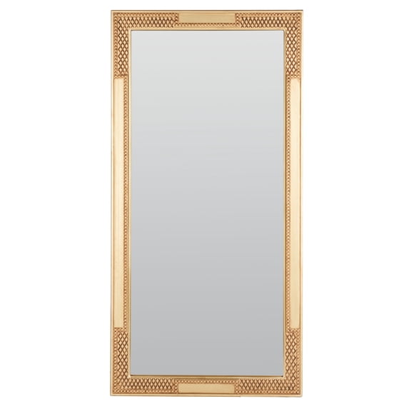 Safavieh Lerson Traditional Border Rectangle Mirror, Gold