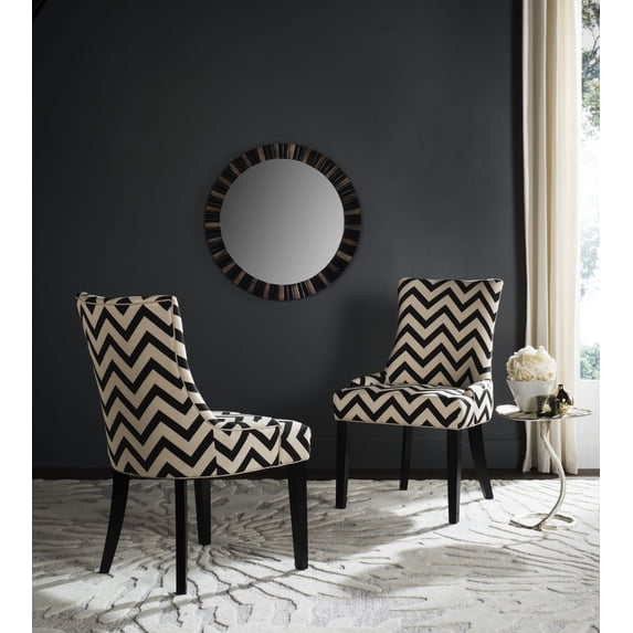 Safavieh Lester Contemporary Glam Dining Chair, Set of 2