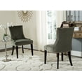 thumbnail image 1 of Safavieh Lester Contemporary Glam Dining Chair, Set of 2, 1 of 10