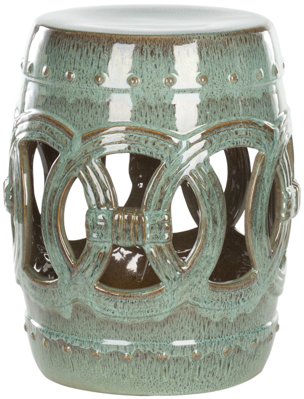 Safavieh Decorative Accent Double Coin Stool in An
