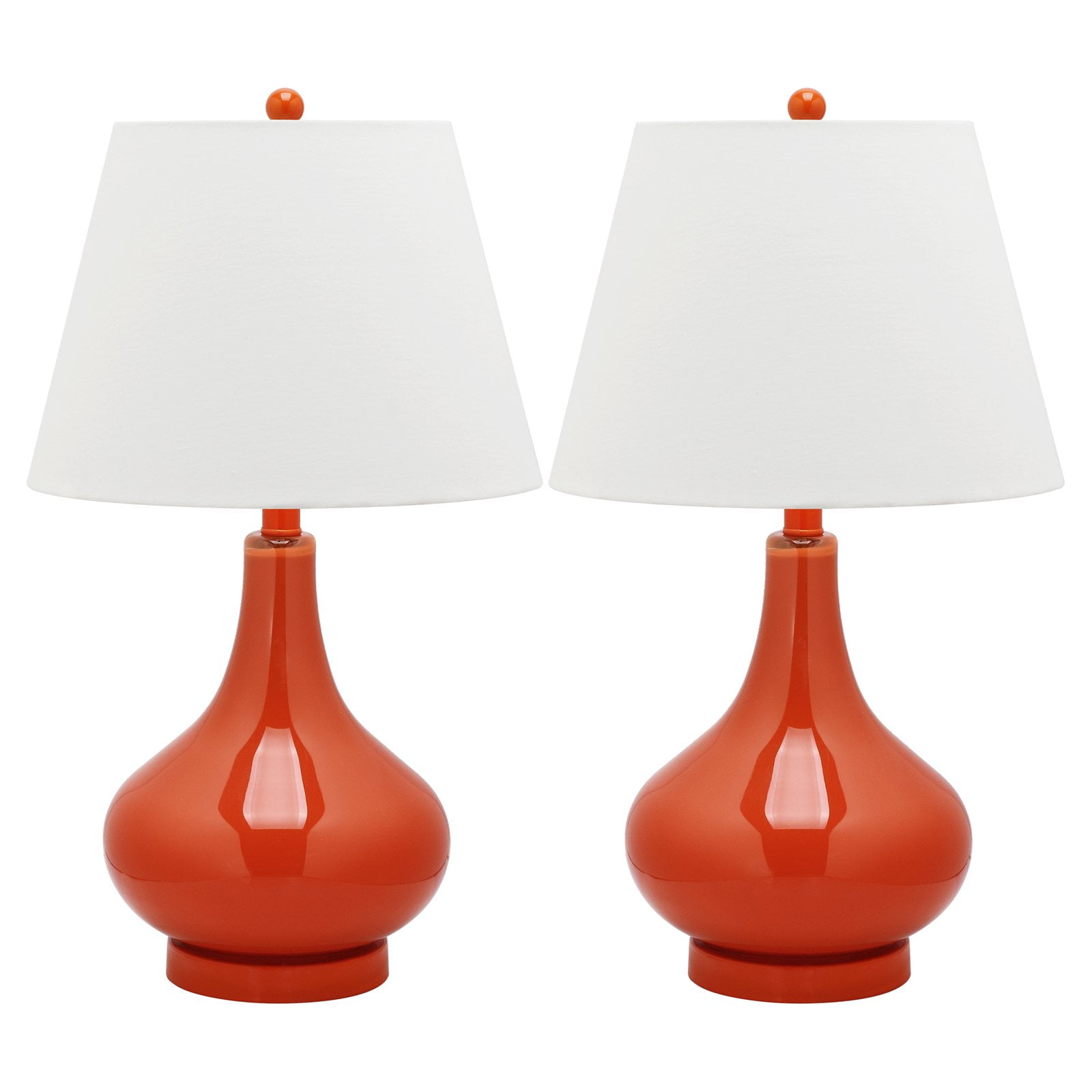 Safavieh Amy LIT4087 Gourd Table Lamp - Set of 2