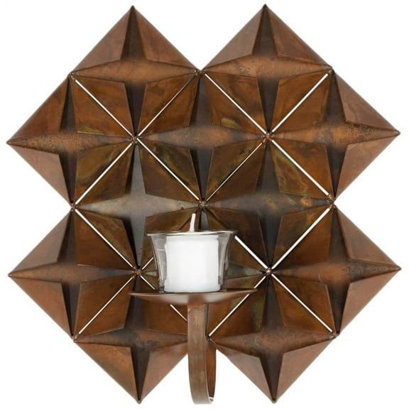 Safavieh Lighting Origami Piece Candle Holder Wall Sconce - 11" x 5.5" x 11"
