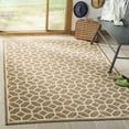 thumbnail image 1 of Safavieh Linden Joey Geometric Indoor/Outdoor Area Rug, Beige/Cream, 5'3" x 7'6", 1 of 8