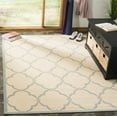 thumbnail image 1 of Safavieh Linden Ognena Geometric Indoor/Outdoor Area Rug, Cream/Aqua, 5'3" x 7'6", 1 of 8