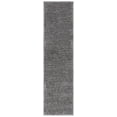 thumbnail image 1 of SAFAVIEH Lindsay Deborah Solid Polyester Shag Runner Rug, Dark Gray, 2'2" x 8', 1 of 7