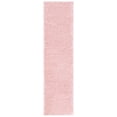 thumbnail image 1 of SAFAVIEH Lindsay Deborah Solid Polyester Shag Runner Rug, Pink, 2'2" x 8', 1 of 7