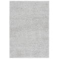 thumbnail image 1 of SAFAVIEH Lindsay Deborah Solid Polyester Shag Area Rug, Gray, 4' x 6', 1 of 8
