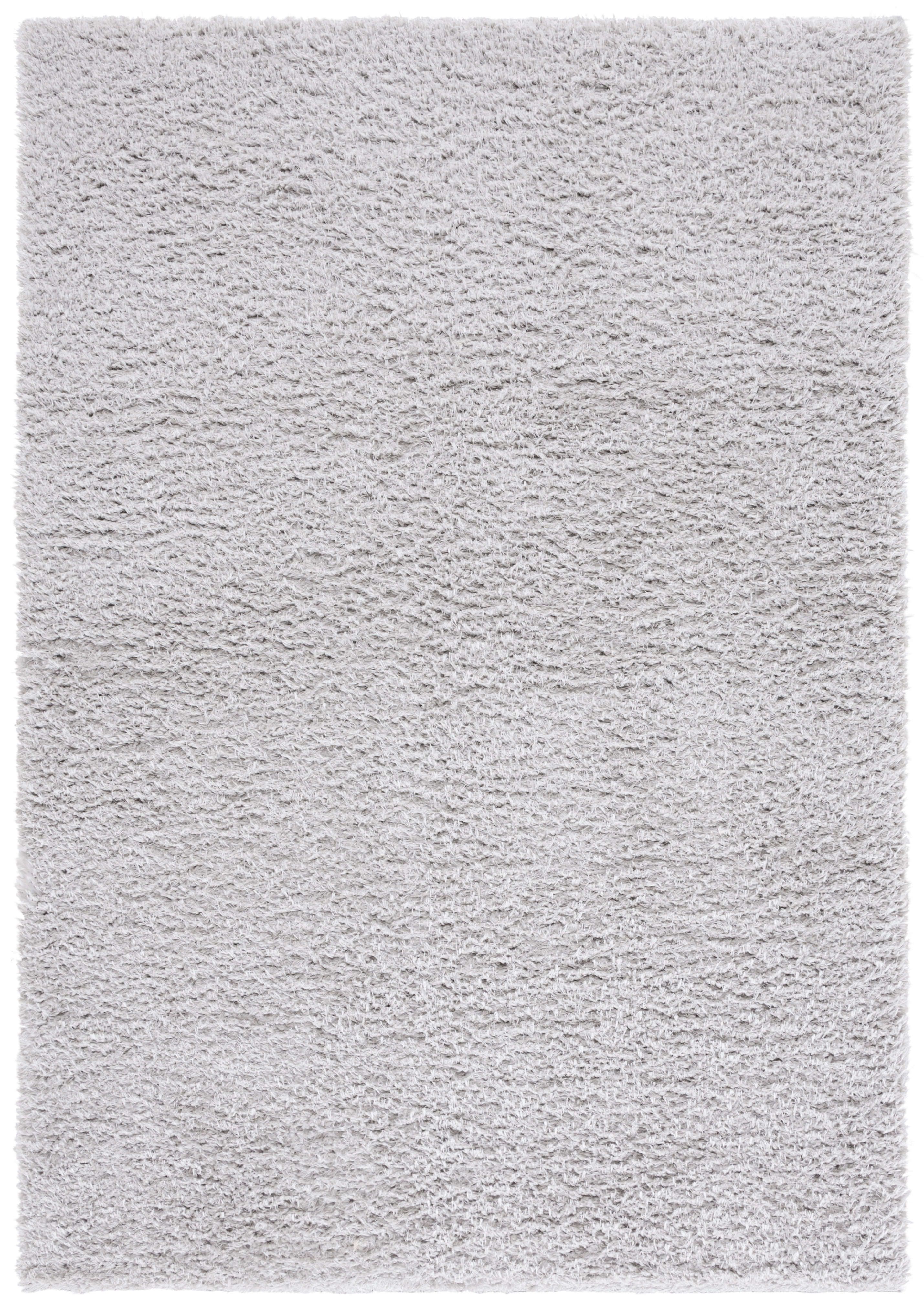 Gray Polyester Rug SAFAVIEH Lindsay Deborah Solid Polyester Shag Area Rug, Gray, 5'3