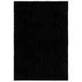 thumbnail image 1 of SAFAVIEH Lindsay Deborah Solid Polyester Shag Area Rug, Black, 9' x 12', 1 of 8