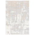 thumbnail image 1 of SAFAVIEH Lindsay Alexis Distressed Polyester Shag Area Rug, Grey/Ivory Beige, 5'3" x 7'6", 1 of 10