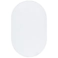 thumbnail image 1 of SAFAVIEH Loft Kalya Solid Machine Washable Area Rug, Ivory, 5' x 8' Oval, 1 of 11