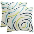 thumbnail image 1 of Safavieh Lollypop Soleil 20" x 20" Indoor/Outdoor Pillow, Set of 2, 1 of 5