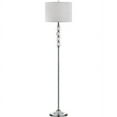 thumbnail image 1 of Safavieh Lombard Street 60 in. H Floor Lamp, Clear/Off-White Shade, 1 of 4