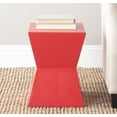thumbnail image 1 of Safavieh Lotem Solid Curved Square Top Accent Table, 1 of 5