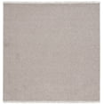 thumbnail image 1 of SAFAVIEH Lotus Leila Solid Area Rug, Beige/Ivory, 6'7" x 6'7" Square, 1 of 8