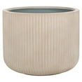 thumbnail image 1 of Safavieh 22.83" x 22.83" x 18.11" Round Beige Ficonstone/Cement Plant Pot, 1 of 7