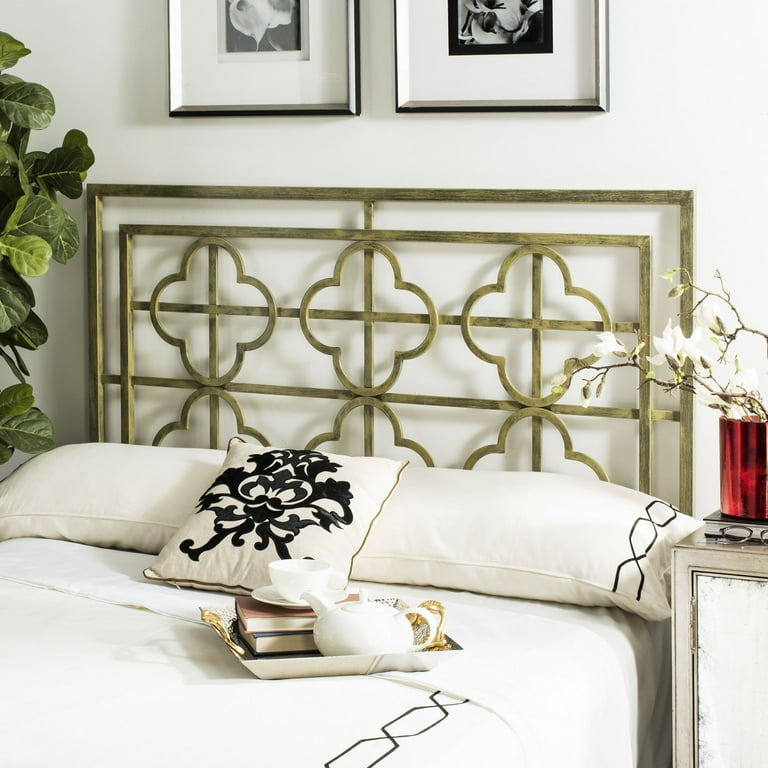 Safavieh Lucinda Geometric Glam Metal Headboard