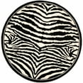 thumbnail image 1 of Safavieh LNH226 Lyndhurst Area Rug-Finish:White/Black,Shape:Round,Size:8'L x 8'W, 1 of 10