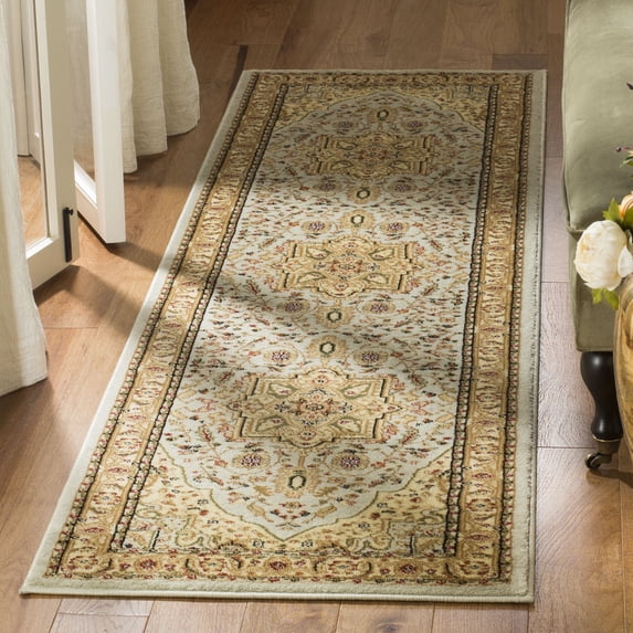 Safavieh Lyndhurst Miranda Floral Runner Rug, Gray/Beige, 2'3" x 9'