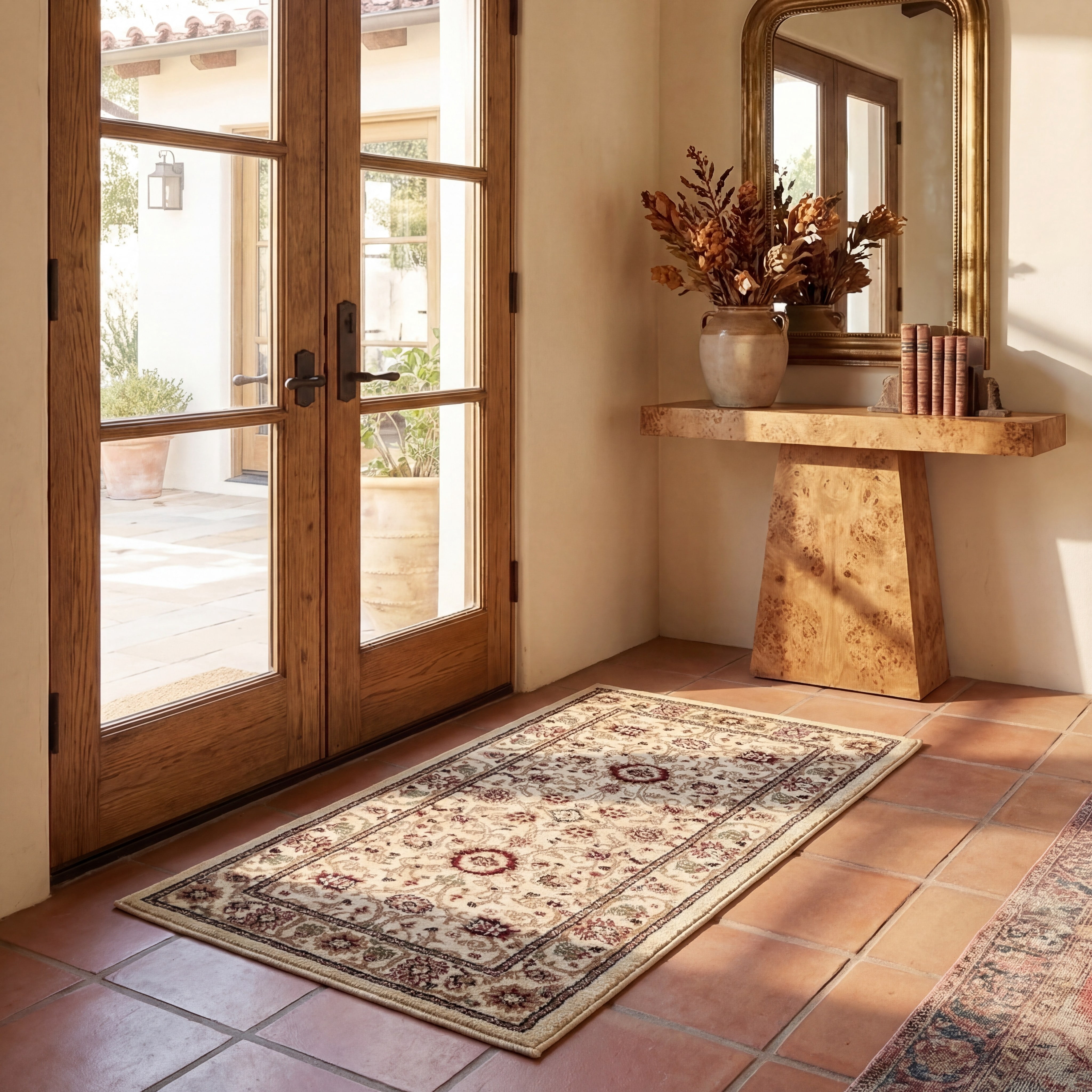 Safavieh Lyndhurst Victoria Floral Area Rug, Ivory, 2' x 3'