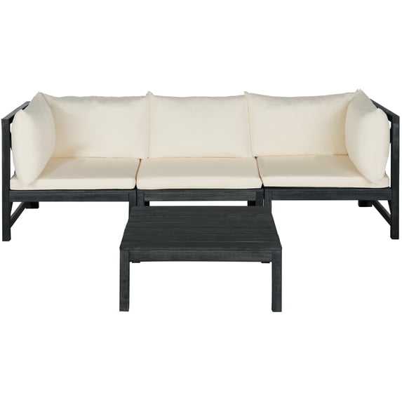 Safavieh Lynwood Outdoor Contemporary Modular Sectional with Cushion