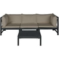 thumbnail image 1 of Safavieh Lynwood Outdoor Contemporary Modular Sectional with Cushion, 1 of 5