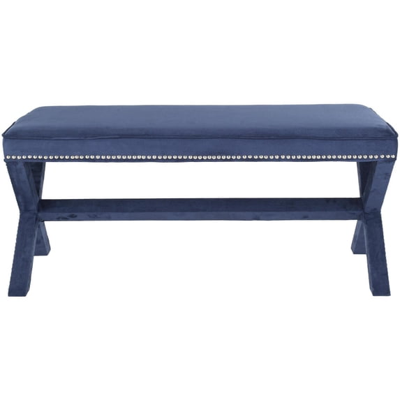 Safavieh Melanie Extended Benchs-Color:Navy