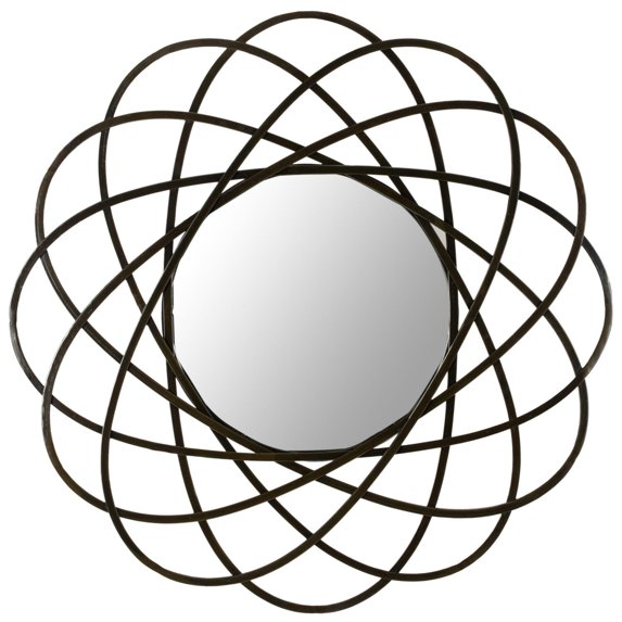 Safavieh Galaxy Wall Mirror-Color:Warm Amber