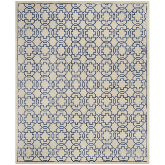 SAFAVIEH Mosaic Orlando Geometric Area Rug, Cream/Purple, 8' x 10'