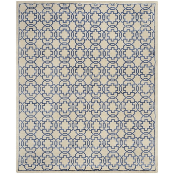 SAFAVIEH Mosaic Orlando Geometric Area Rug, Cream/Purple, 8' x 10'