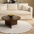 thumbnail image 1 of Safavieh Martha Stewart Chelsea Algernon Checkered Area Rug, Beige/Ivory, 6' x 6' Round, 1 of 10