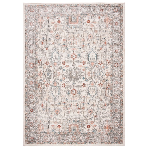 SAFAVIEH Martha Stewart Dacota Oregon Area Rug, Grey/Ivory, 10' x 14'
