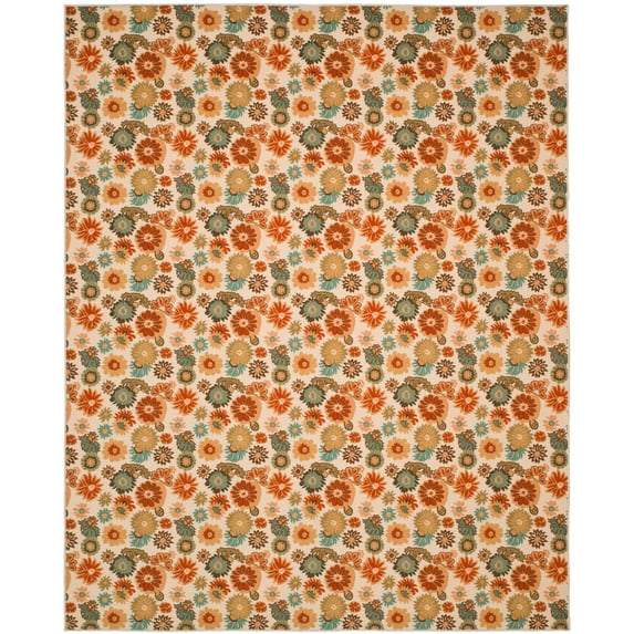 Transitional Rug - Metropolis Polyamide -Beige/Multi-Color:Beige/Multi,Design:Transitional,Shape:Large Rectangle,Size:8' x 10'