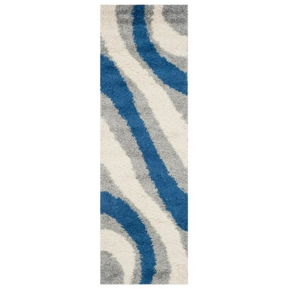 Safavieh Machine-Made Shag Runner Rug - Walmart.com