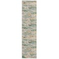 thumbnail image 1 of SAFAVIEH Madison Orlando Abstract Runner Rug, Green/Blue, 2'2" x 8', 1 of 7