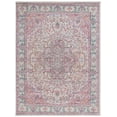 thumbnail image 1 of SAFAVIEH Madison Edwyna Geometric Area Rug, Beige/Fuchsia, 2'6" x 4', 1 of 8