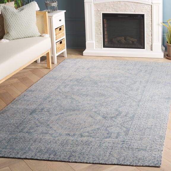 Safavieh Maharaja Zaman Medallion Area Rug, Blue, 5' x 8'