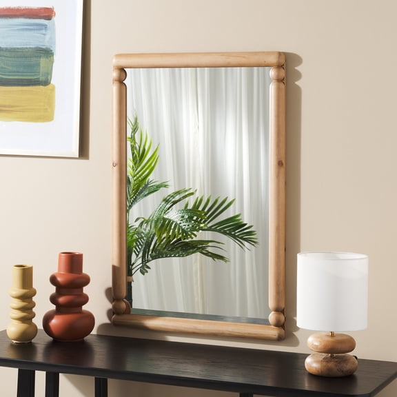 Safavieh Mariana 24"x36" Natural Rustic Wall Mirror