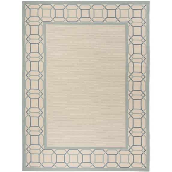 Safavieh Martha Stewart Facet Border Outdoor Geometric Area Rug
