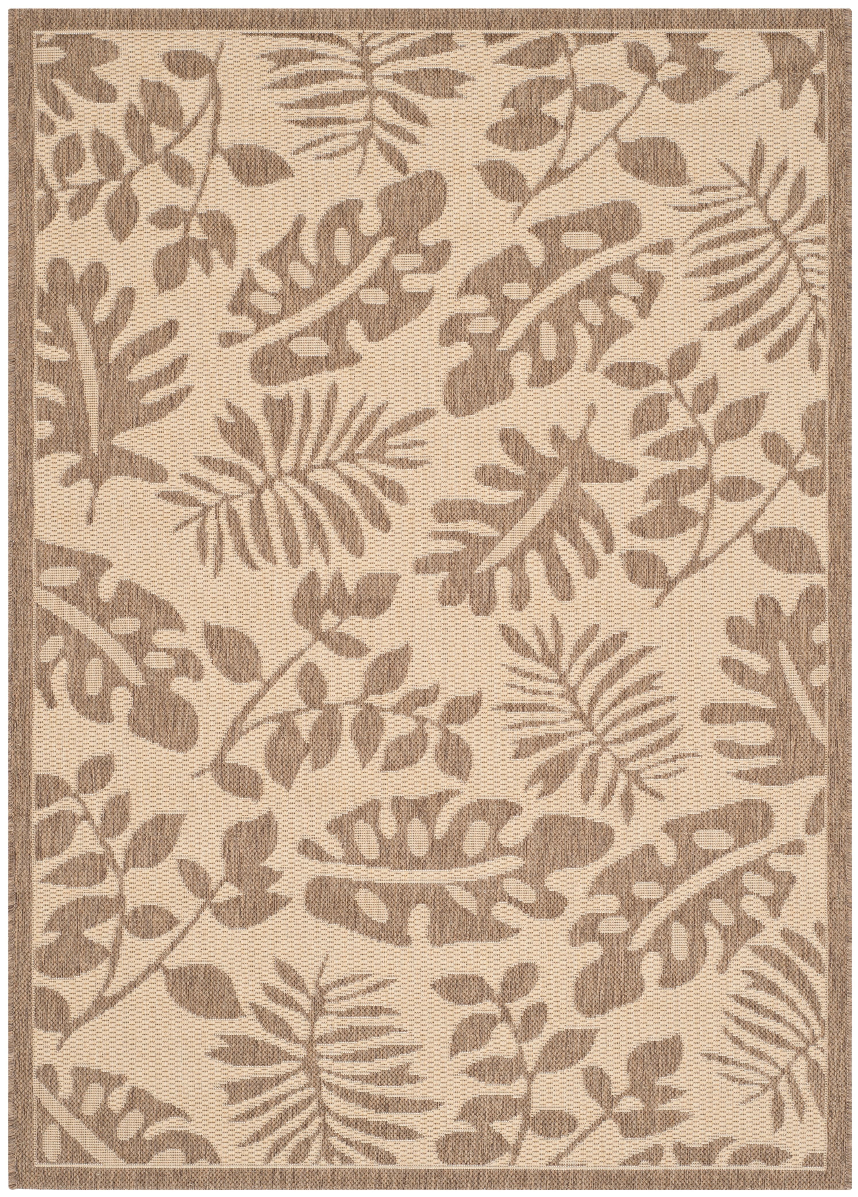 Luana Paradise Floral Tufted Viscose 92" x 64" Area Rug