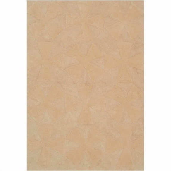 Martha Stewart Rugs Navigation Discon Hand-Hooked Wool/Cotton Beige Area Rug
