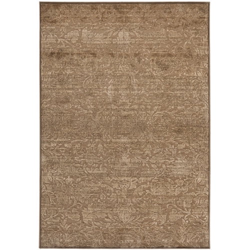 Martha Stewart Rugs Martha Stewart Heritage Bloom Soft Anthracite/Camel Area Rug